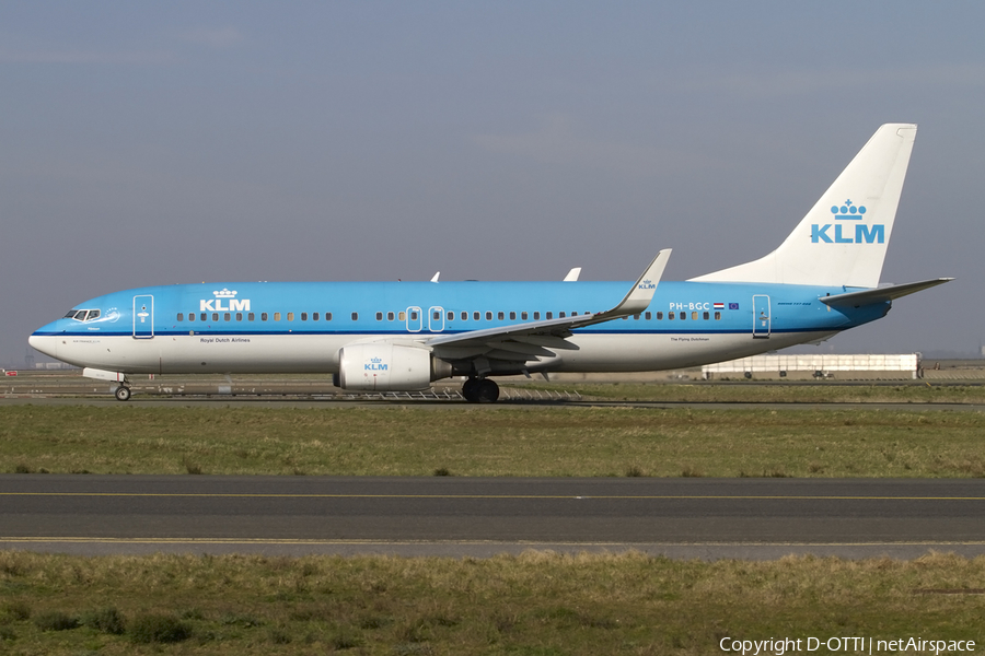 KLM - Royal Dutch Airlines Boeing 737-8K2 (PH-BGC) | Photo 433816