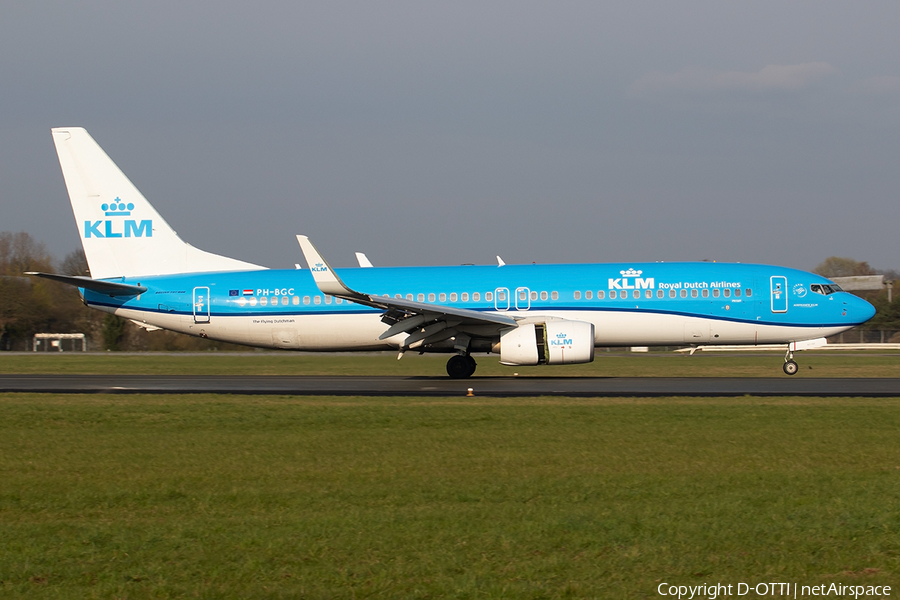 KLM - Royal Dutch Airlines Boeing 737-8K2 (PH-BGC) | Photo 309421