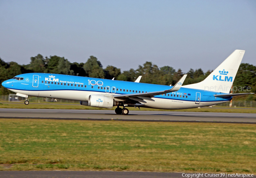 KLM - Royal Dutch Airlines Boeing 737-8K2 (PH-BGC) | Photo 371882