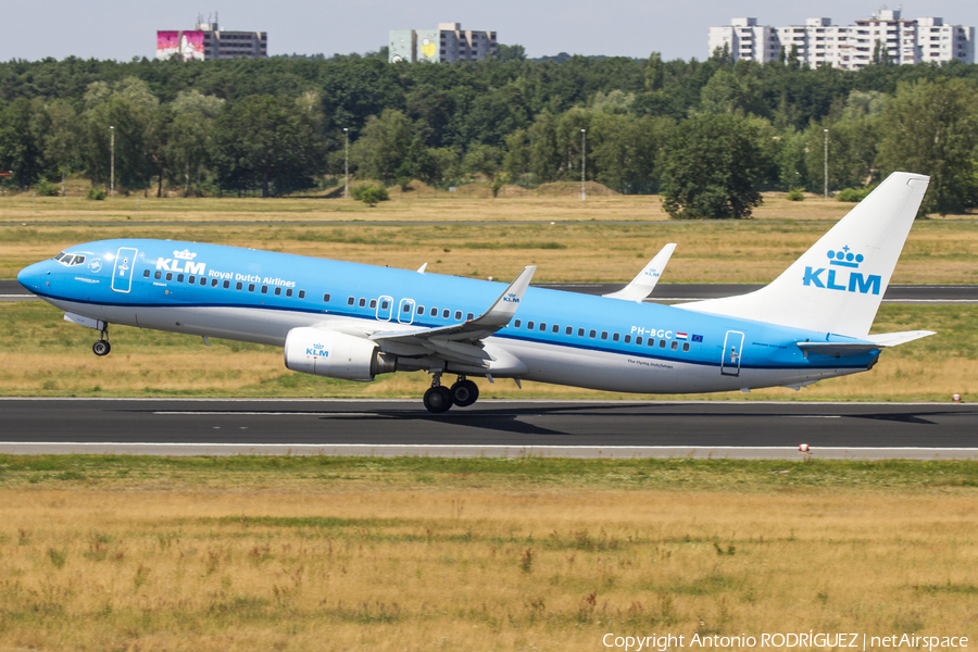 KLM - Royal Dutch Airlines Boeing 737-8K2 (PH-BGC) | Photo 248956