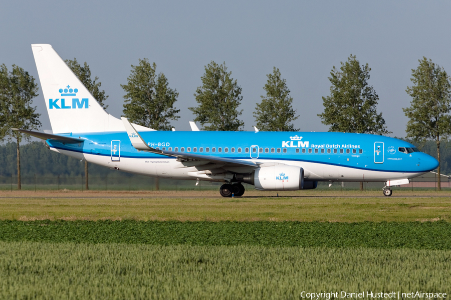 KLM - Royal Dutch Airlines Boeing 737-7K2 (PH-BGD) | Photo 492456