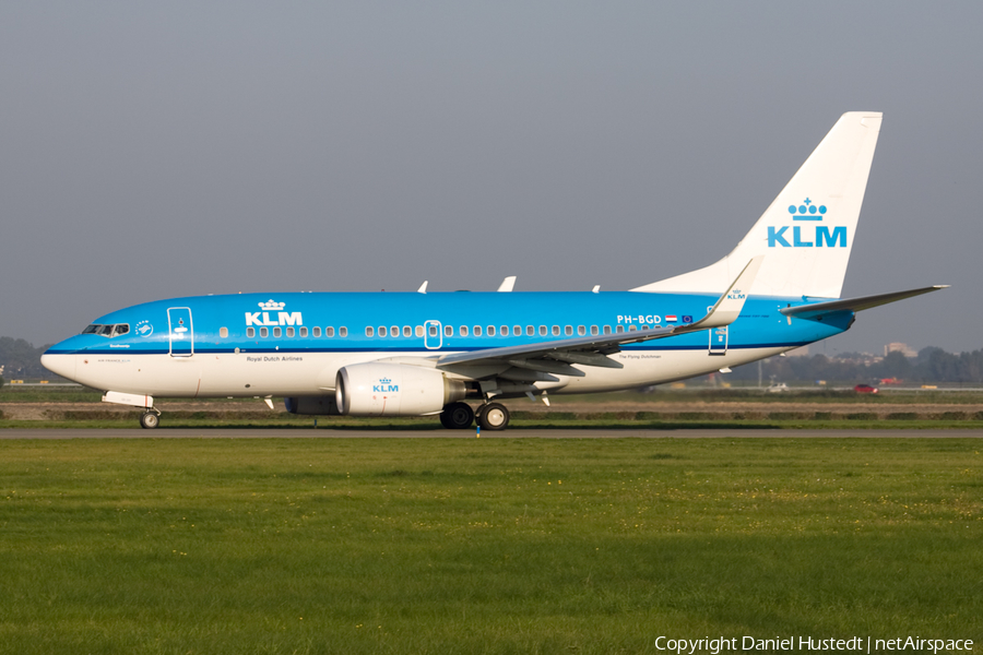 KLM - Royal Dutch Airlines Boeing 737-7K2 (PH-BGD) | Photo 547013