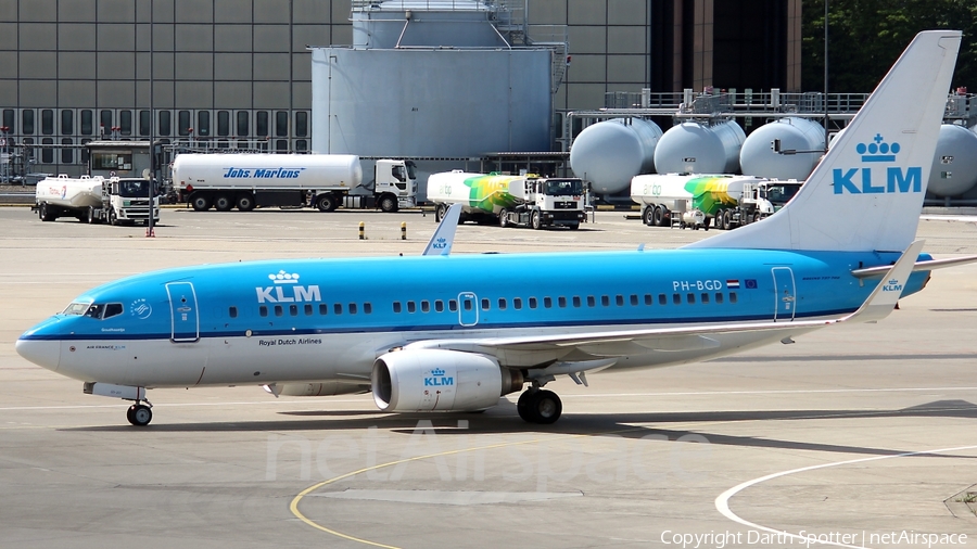 KLM - Royal Dutch Airlines Boeing 737-7K2 (PH-BGD) | Photo 206451