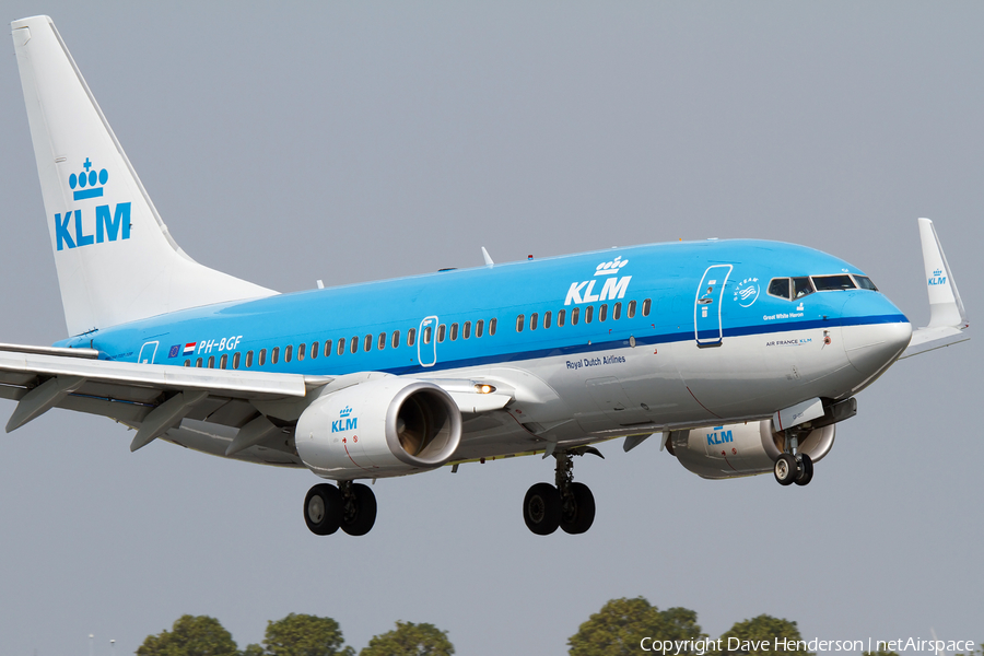 KLM - Royal Dutch Airlines Boeing 737-7K2 (PH-BGF) | Photo 12290