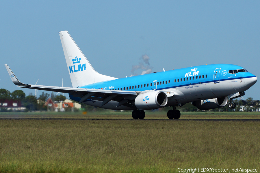 KLM - Royal Dutch Airlines Boeing 737-7K2 (PH-BGG) | Photo 291512