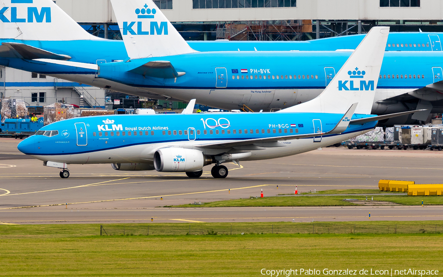 KLM - Royal Dutch Airlines Boeing 737-7K2 (PH-BGG) | Photo 350487