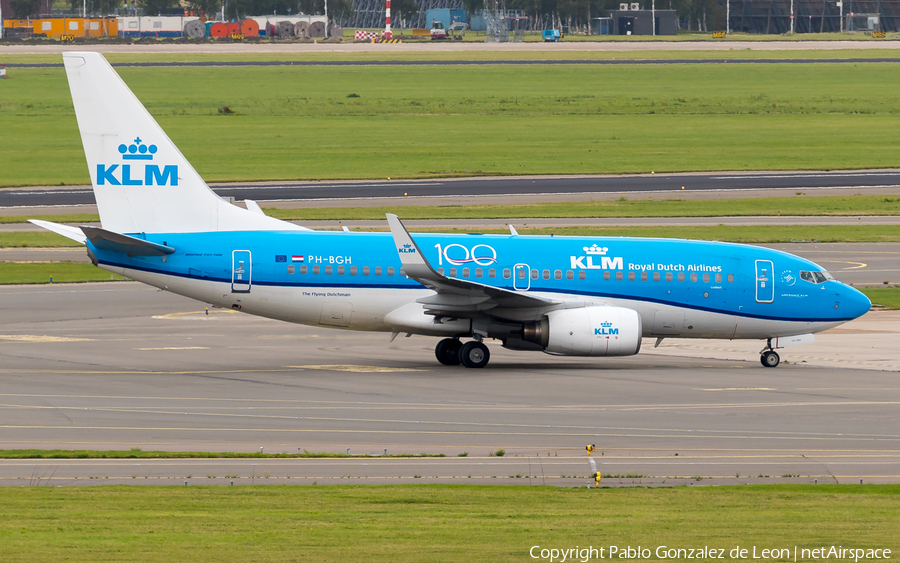KLM - Royal Dutch Airlines Boeing 737-7K2 (PH-BGH) | Photo 350021