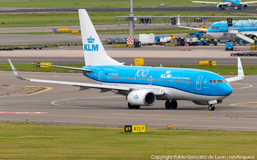 KLM - Royal Dutch Airlines Boeing 737-7K2 (PH-BGI) | Photo 350043