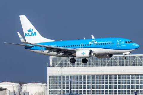KLM - Royal Dutch Airlines Boeing 737-7K2 (PH-BGI) at  Munich, Germany