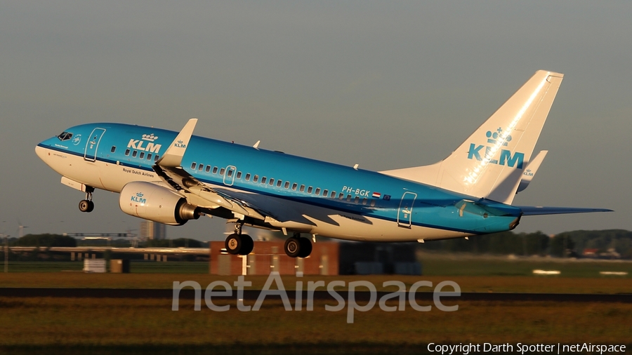 KLM - Royal Dutch Airlines Boeing 737-7K2 (PH-BGK) | Photo 211292