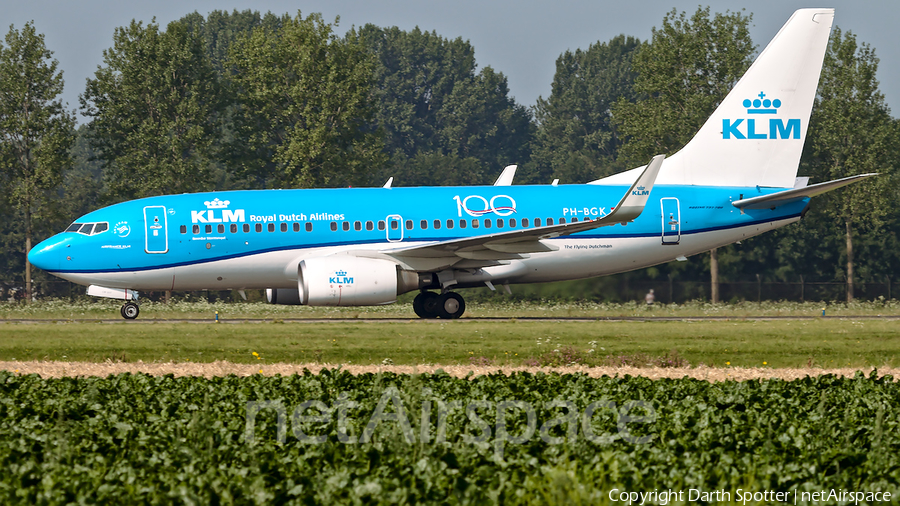 KLM - Royal Dutch Airlines Boeing 737-7K2 (PH-BGK) | Photo 376134