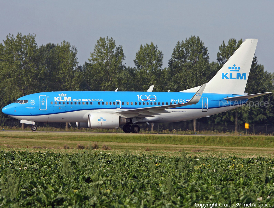 KLM - Royal Dutch Airlines Boeing 737-7K2 (PH-BGK) | Photo 376533