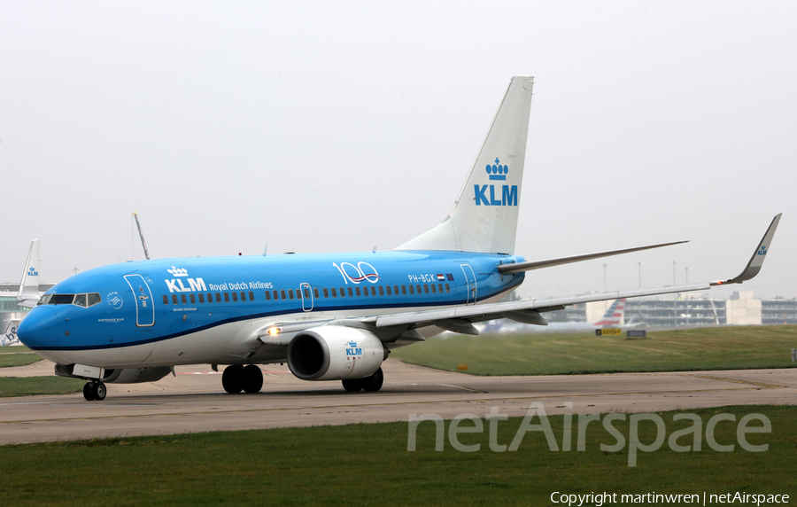 KLM - Royal Dutch Airlines Boeing 737-7K2 (PH-BGK) | Photo 349742