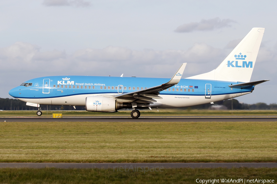 KLM - Royal Dutch Airlines Boeing 737-7K2 (PH-BGM) | Photo 522890