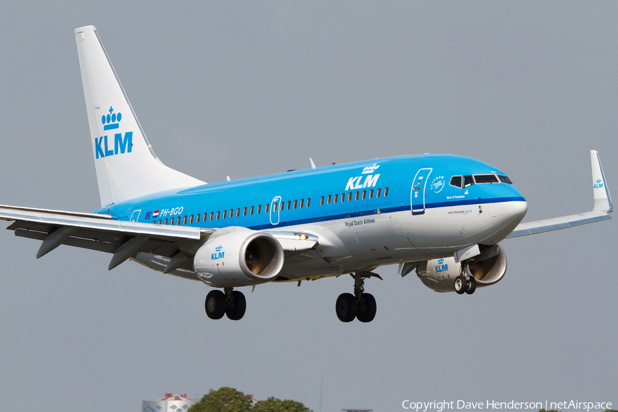 KLM - Royal Dutch Airlines Boeing 737-7K2 (PH-BGO) | Photo 12287