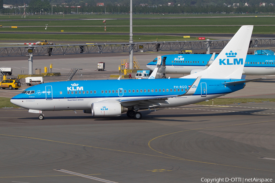 KLM - Royal Dutch Airlines Boeing 737-7K2 (PH-BGO) | Photo 357410