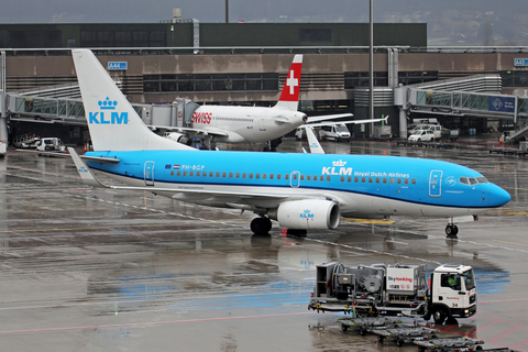 KLM - Royal Dutch Airlines Boeing 737-7K2 (PH-BGP) at  Zurich - Kloten, Switzerland