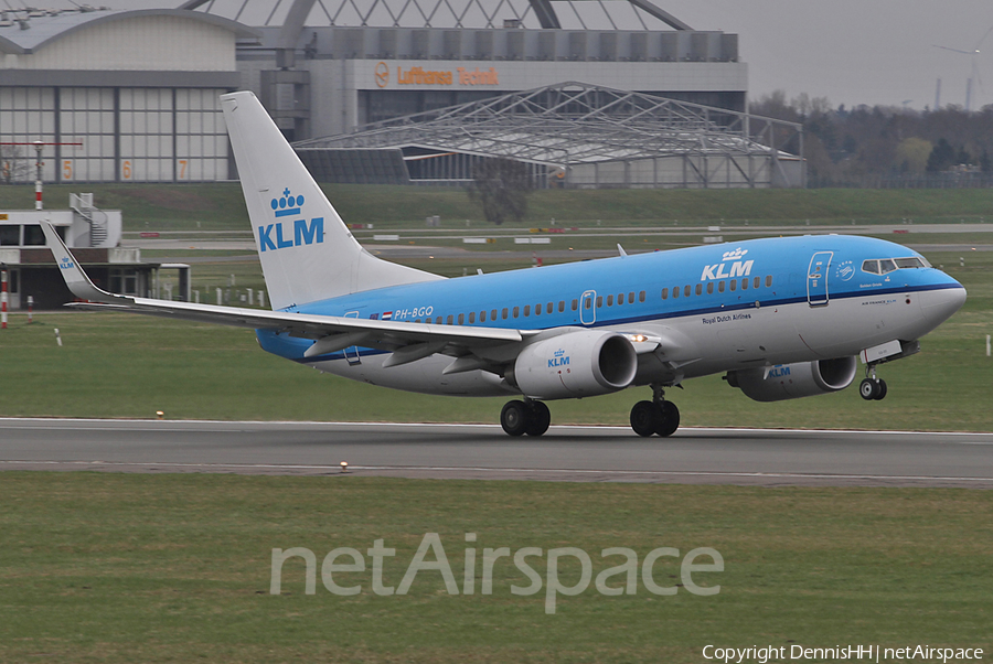 KLM - Royal Dutch Airlines Boeing 737-7K2 (PH-BGQ) | Photo 413848