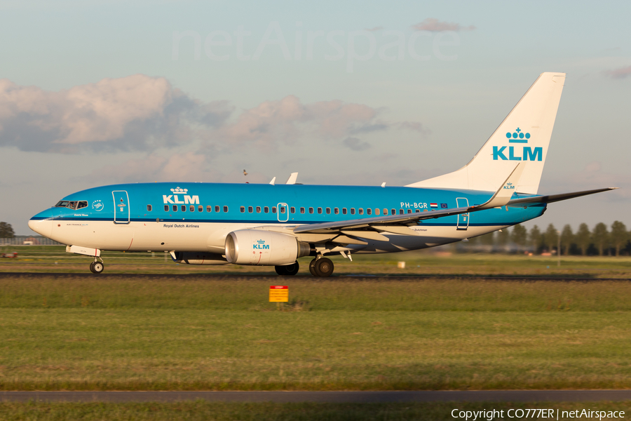 KLM - Royal Dutch Airlines Boeing 737-7K2 (PH-BGR) | Photo 51446