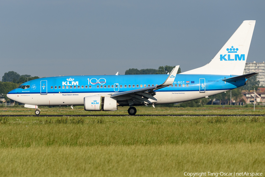 KLM - Royal Dutch Airlines Boeing 737-7K2 (PH-BGT) | Photo 446529