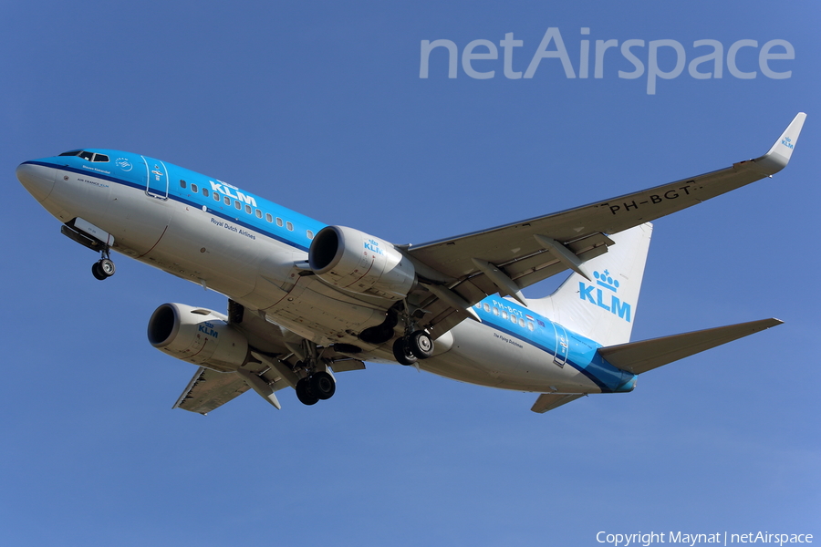 KLM - Royal Dutch Airlines Boeing 737-7K2 (PH-BGT) | Photo 160457