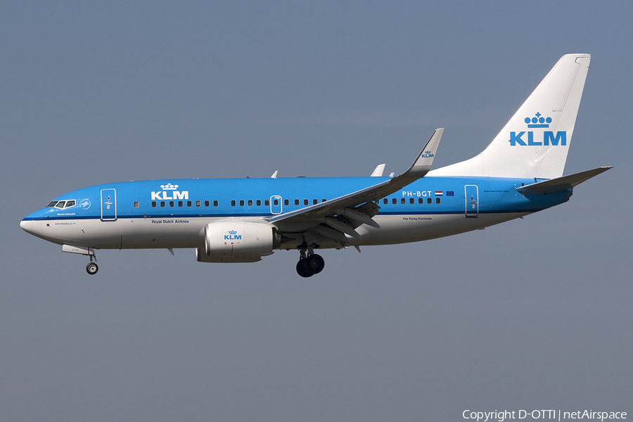 KLM - Royal Dutch Airlines Boeing 737-7K2 (PH-BGT) | Photo 380312