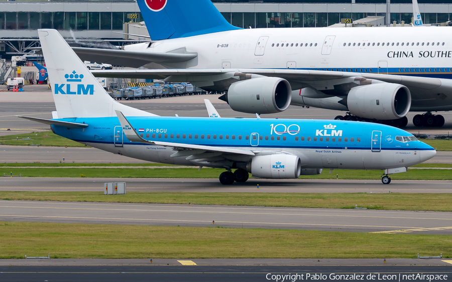 KLM - Royal Dutch Airlines Boeing 737-7K2 (PH-BGU) | Photo 350237