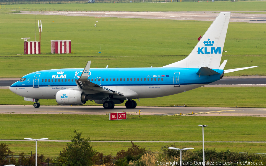KLM - Royal Dutch Airlines Boeing 737-7K2 (PH-BGW) | Photo 350152