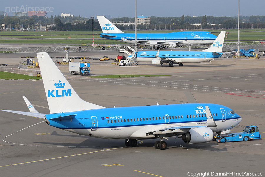 KLM - Royal Dutch Airlines Boeing 737-7K2 (PH-BGW) | Photo 387530