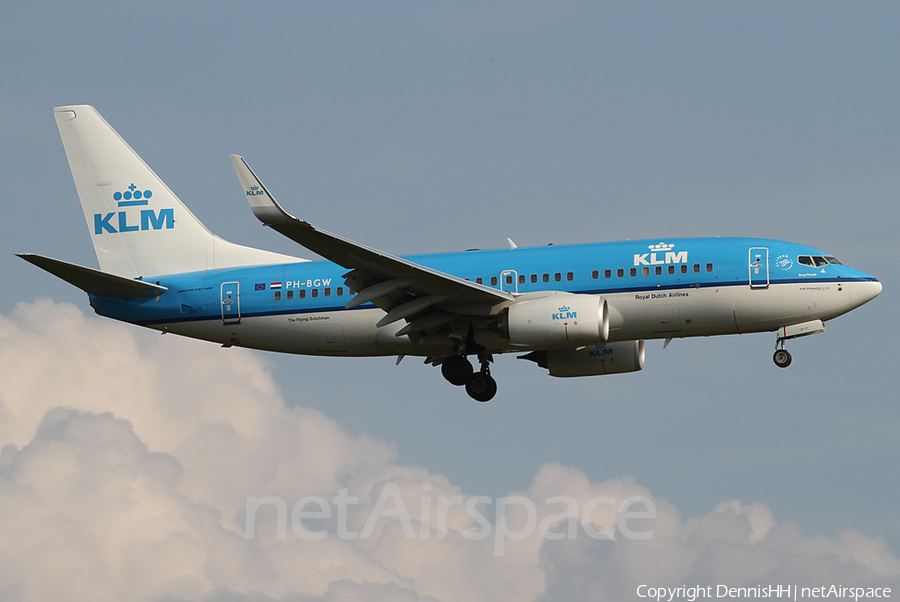 KLM - Royal Dutch Airlines Boeing 737-7K2 (PH-BGW) | Photo 413988