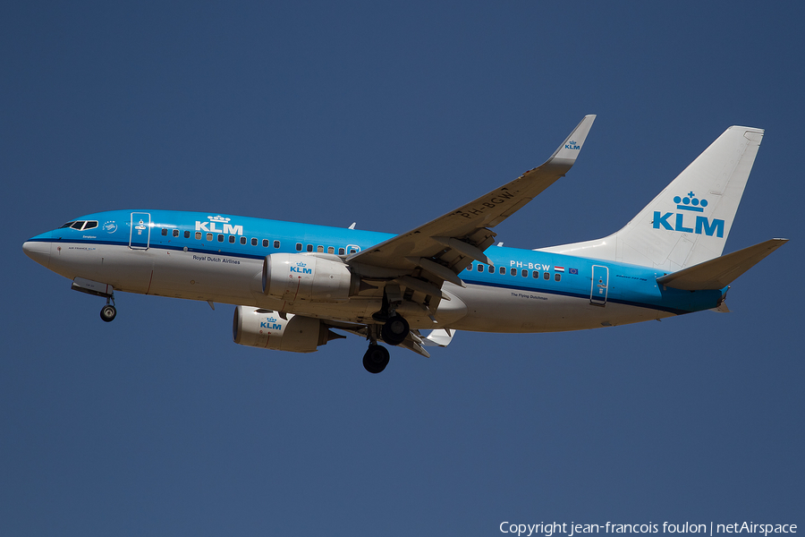 KLM - Royal Dutch Airlines Boeing 737-7K2 (PH-BGW) | Photo 257578