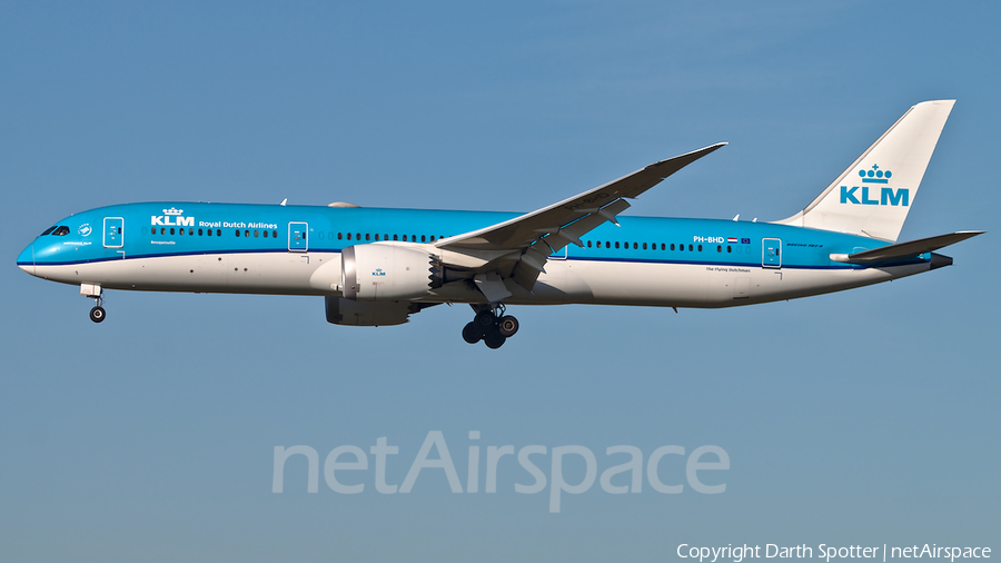 KLM - Royal Dutch Airlines Boeing 787-9 Dreamliner (PH-BHD) | Photo 358663