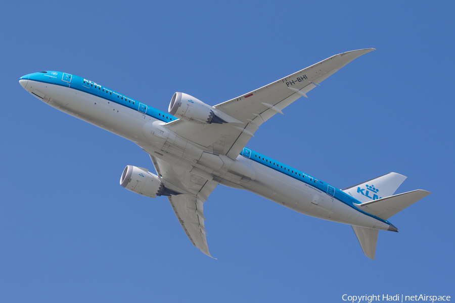 KLM - Royal Dutch Airlines Boeing 787-9 Dreamliner (PH-BHI) | Photo 155391