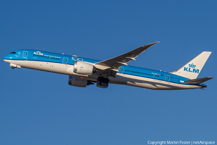 KLM - Royal Dutch Airlines Boeing 787-9 Dreamliner (PH-BHI) | Photo 366217