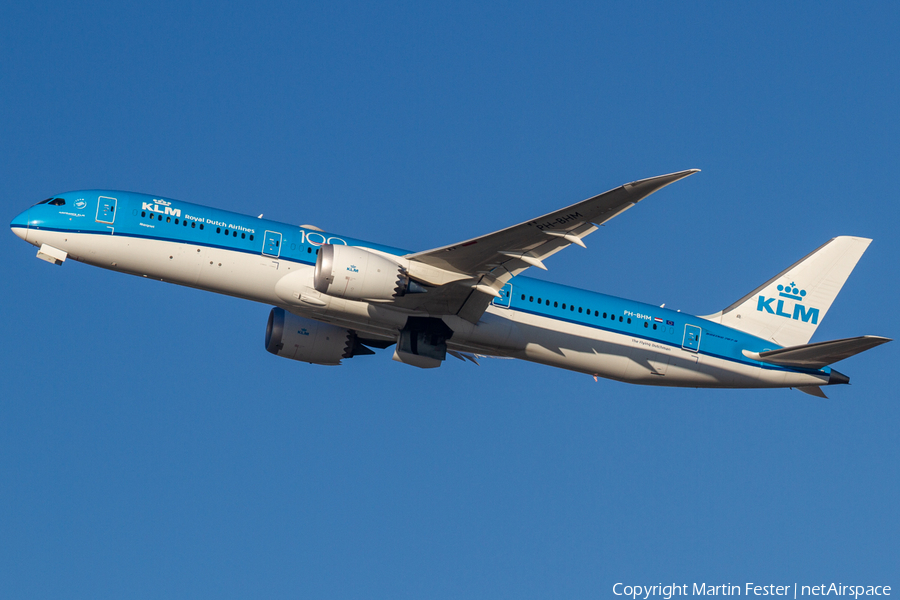 KLM - Royal Dutch Airlines Boeing 787-9 Dreamliner (PH-BHM) | Photo 366219