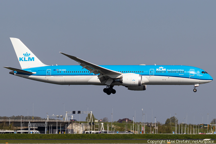 KLM - Royal Dutch Airlines Boeing 787-9 Dreamliner (PH-BHM) | Photo 506448