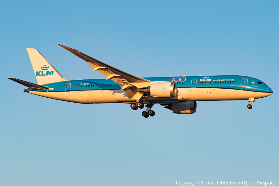 KLM - Royal Dutch Airlines Boeing 787-9 Dreamliner (PH-BHO) | Photo 364743