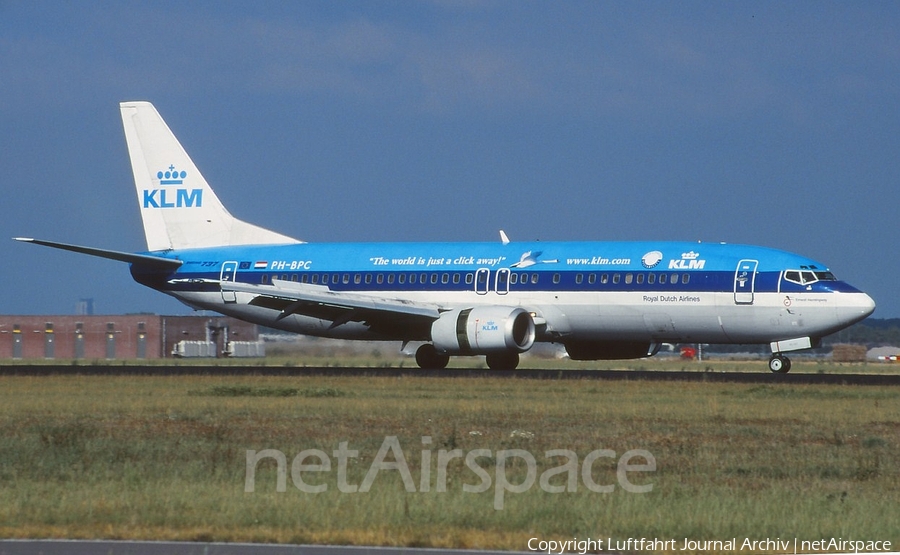 KLM - Royal Dutch Airlines Boeing 737-4Y0 (PH-BPC) | Photo 399882