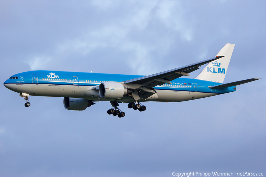 KLM - Royal Dutch Airlines Boeing 777-206(ER) (PH-BQA) | Photo 117821