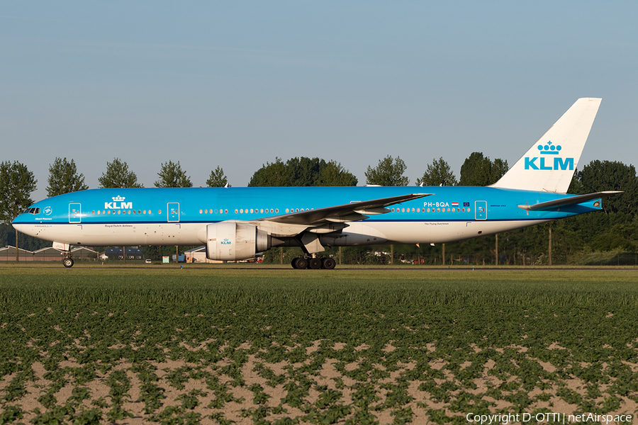 KLM - Royal Dutch Airlines Boeing 777-206(ER) (PH-BQA) | Photo 167653