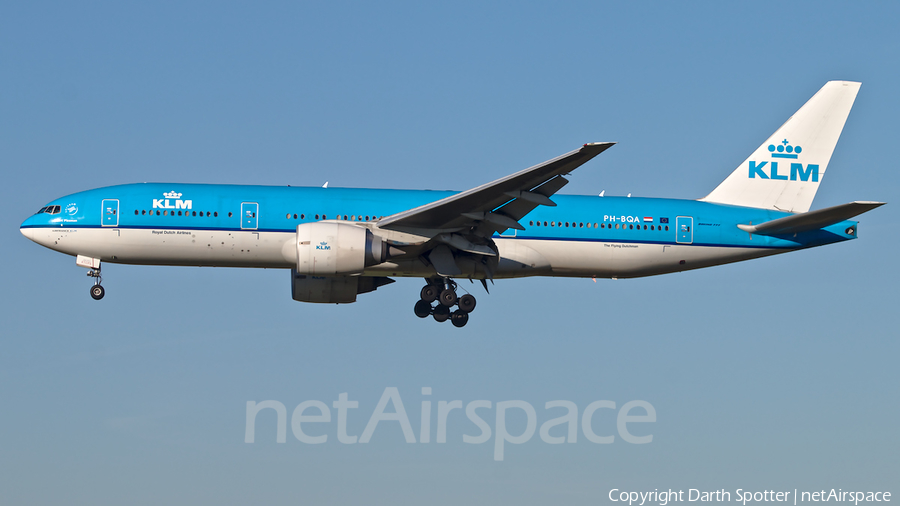 KLM - Royal Dutch Airlines Boeing 777-206(ER) (PH-BQA) | Photo 358666