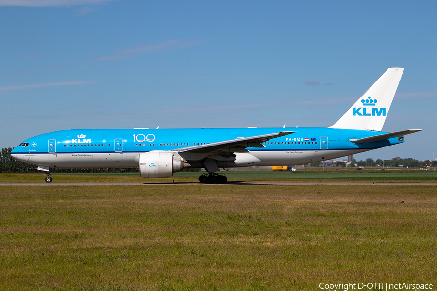 KLM - Royal Dutch Airlines Boeing 777-206(ER) (PH-BQB) | Photo 387810