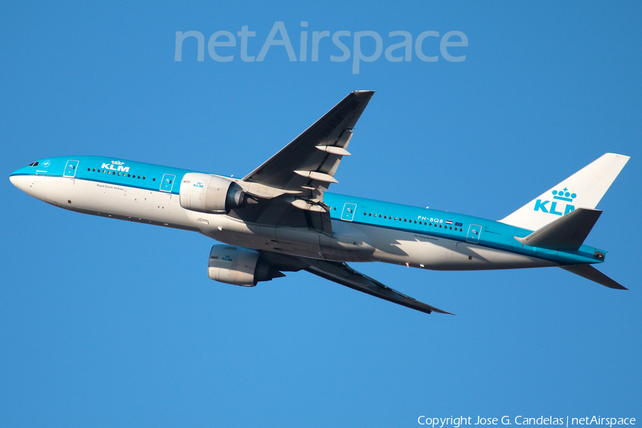 KLM - Royal Dutch Airlines Boeing 777-206(ER) (PH-BQB) | Photo 243468