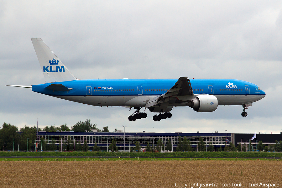 KLM - Royal Dutch Airlines Boeing 777-206(ER) (PH-BQC) | Photo 117570