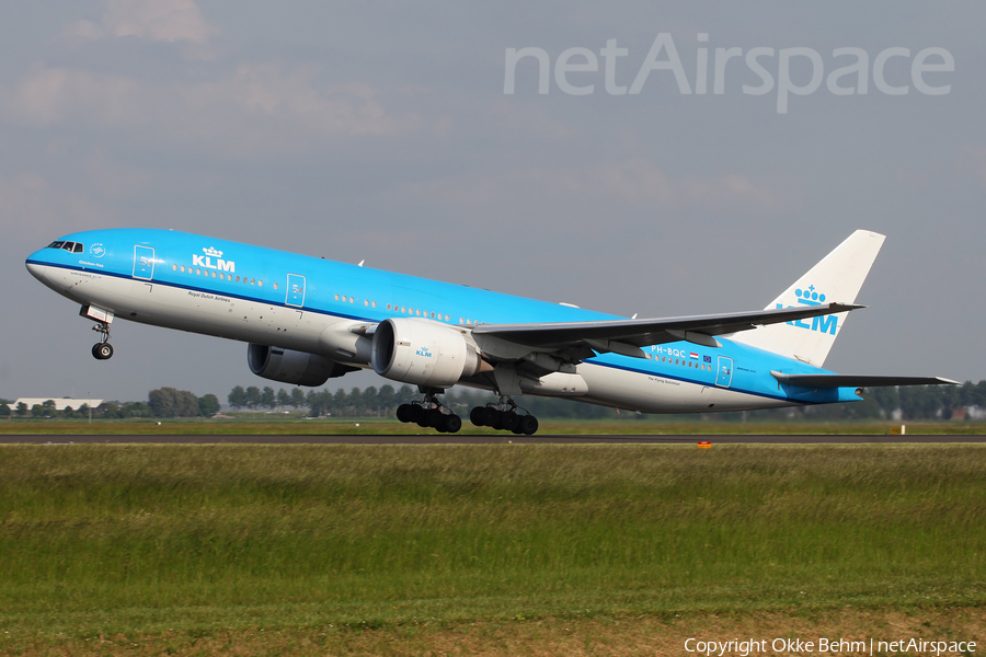 KLM - Royal Dutch Airlines Boeing 777-206(ER) (PH-BQC) | Photo 245963