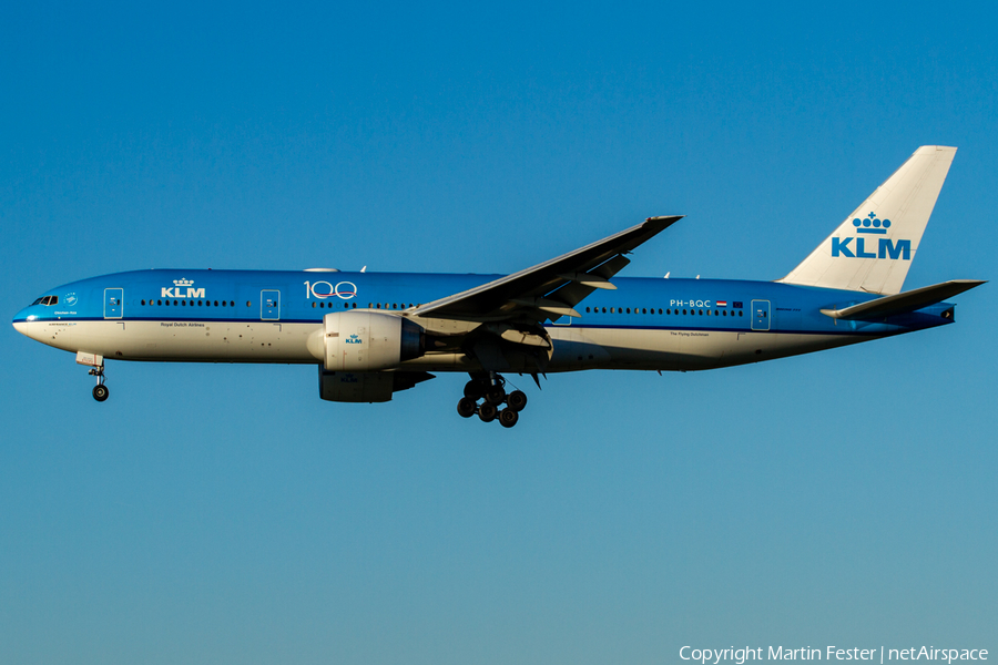KLM - Royal Dutch Airlines Boeing 777-206(ER) (PH-BQC) | Photo 365543