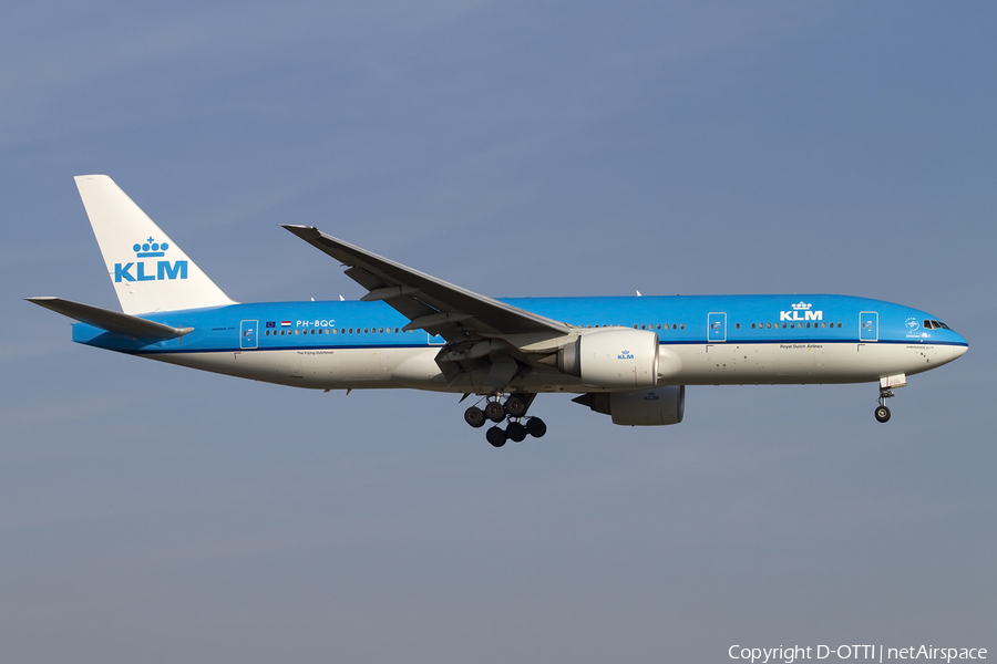 KLM - Royal Dutch Airlines Boeing 777-206(ER) (PH-BQC) | Photo 404361