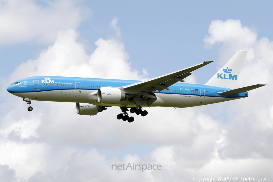 KLM - Royal Dutch Airlines Boeing 777-206(ER) (PH-BQC) | Photo 520702