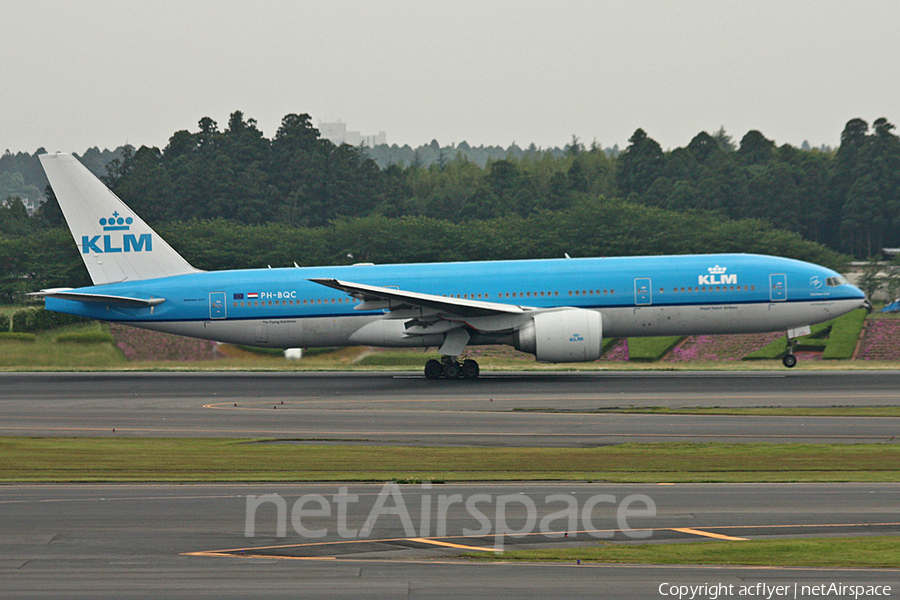 KLM - Royal Dutch Airlines Boeing 777-206(ER) (PH-BQC) | Photo 379837