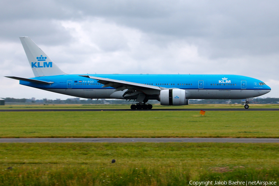 KLM - Royal Dutch Airlines Boeing 777-206(ER) (PH-BQD) | Photo 172453